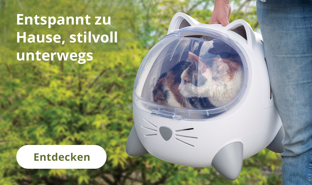 Entspannt zu hause, stilvoll unterwegs - Catit PIXI MIO