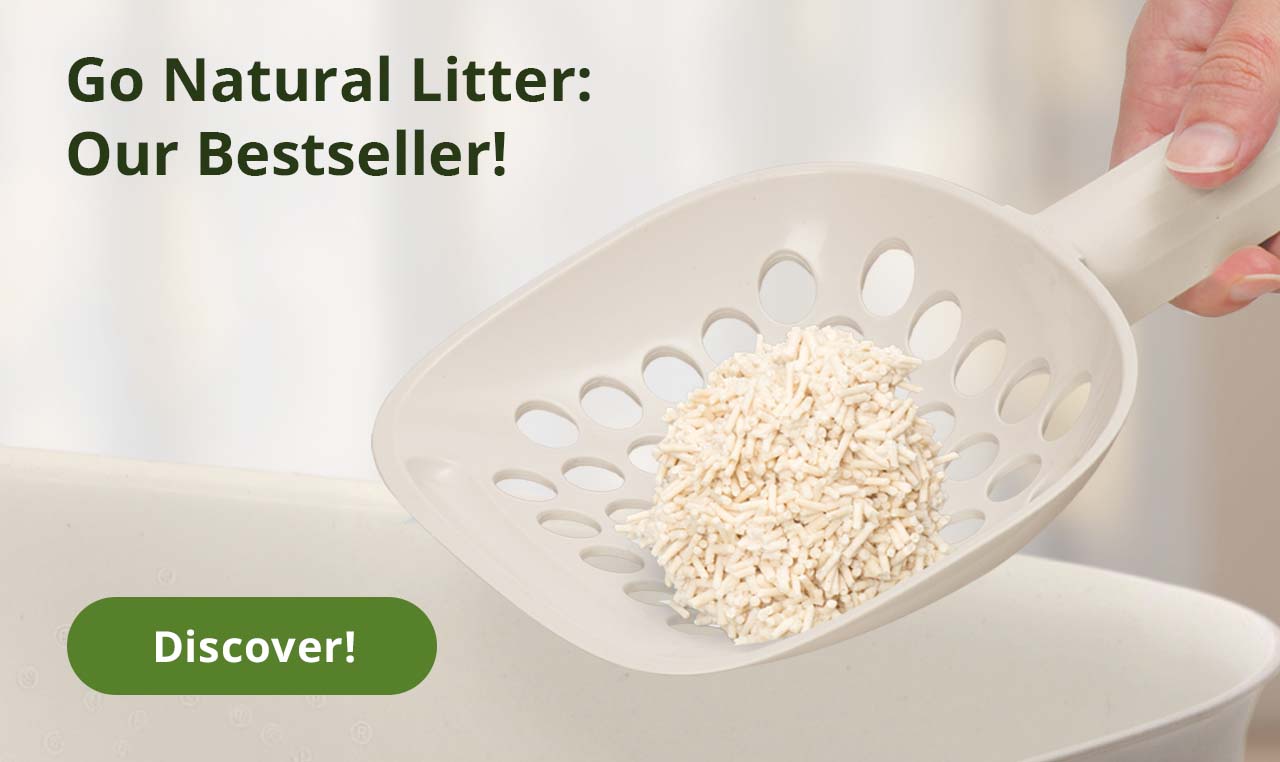 Go Natural Litter: Our Bestseller! Discover Catit Go Natural Unscented Cat Litter