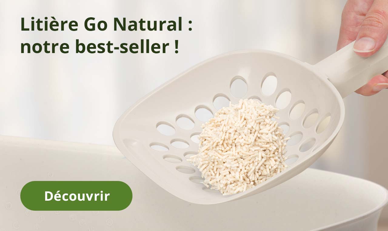 Litière Go Natural : notre best-seller !