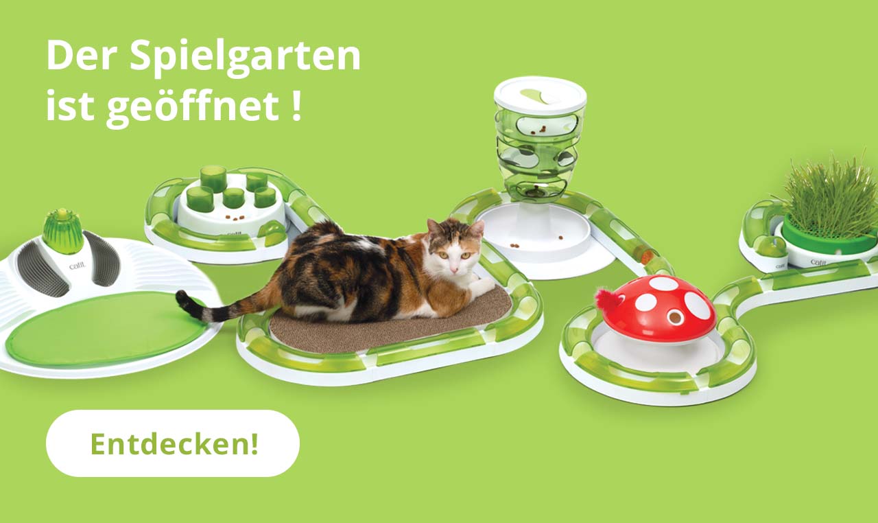 Der Spielgarten ist geöffnet! Catit Senses