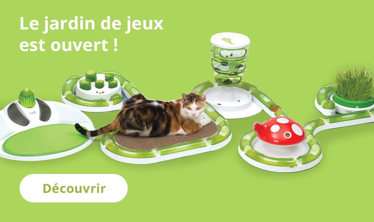 Le jardin de jeux est ouvert !