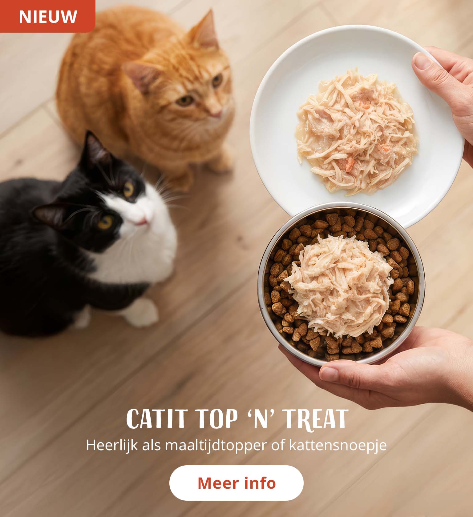 Catit Top 'n' Treat - Heerlijk als maaltijdtopper of kattensnoepje