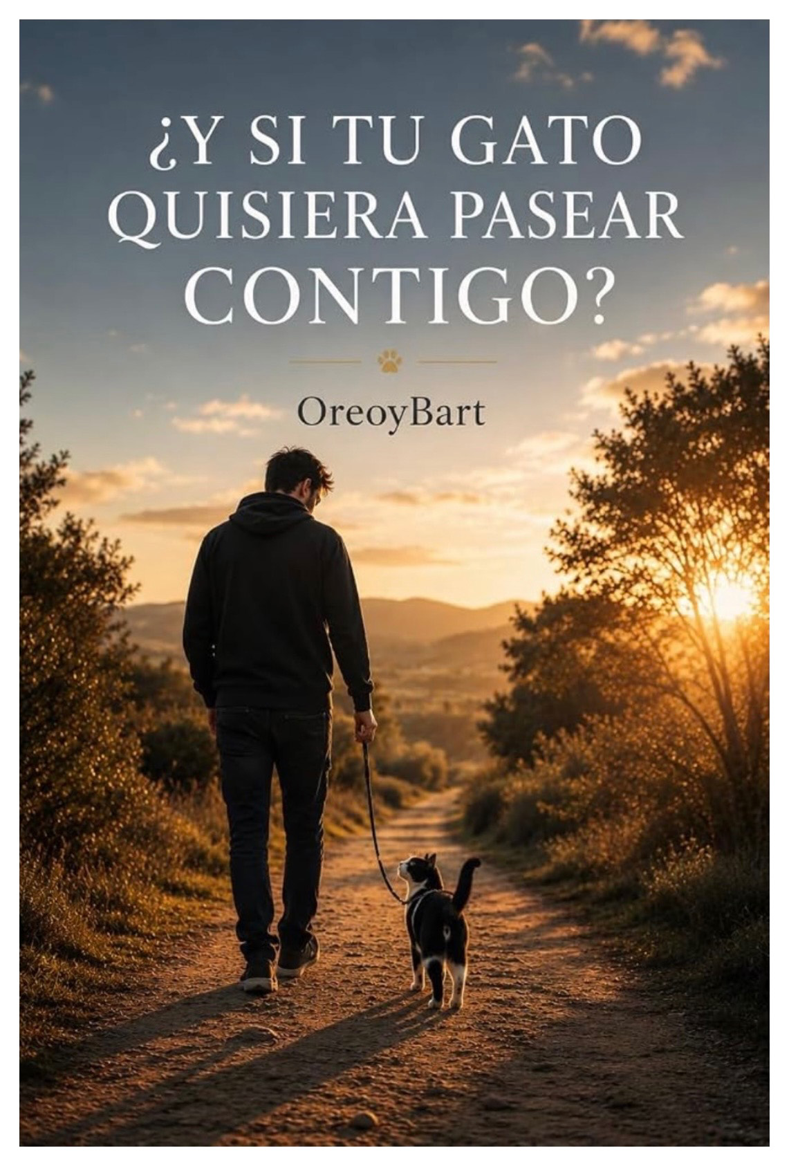 la couverture du livre « Y si tu gato quisiera pasear contigo? » par OreoyBart