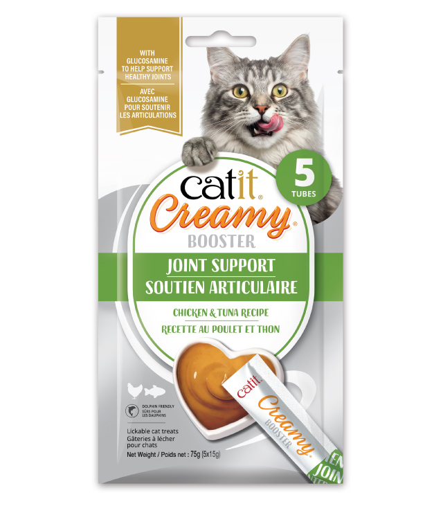 Catit Creamy Booster Joint Support 5-Pack - Canadian packaging