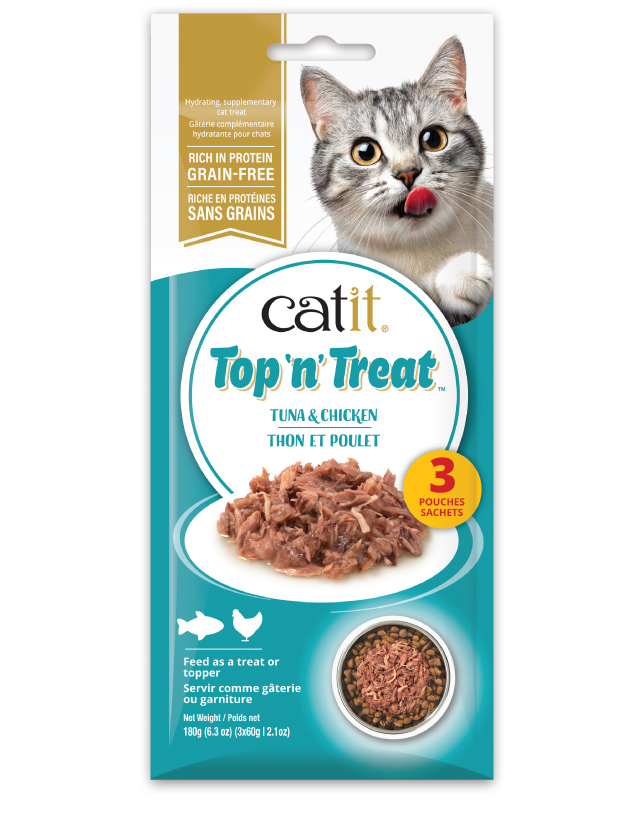 Catit Top 'n' Treat Tuna & Chicken - Canadian packaging